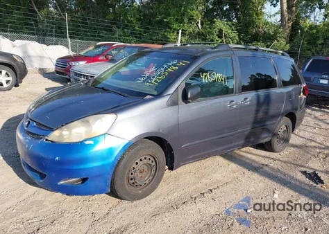 2006 Toyota Sienna Le from USA, damaged, VIN 5TDZA23C76S500037